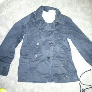 Black girls size small cute jacket old navy